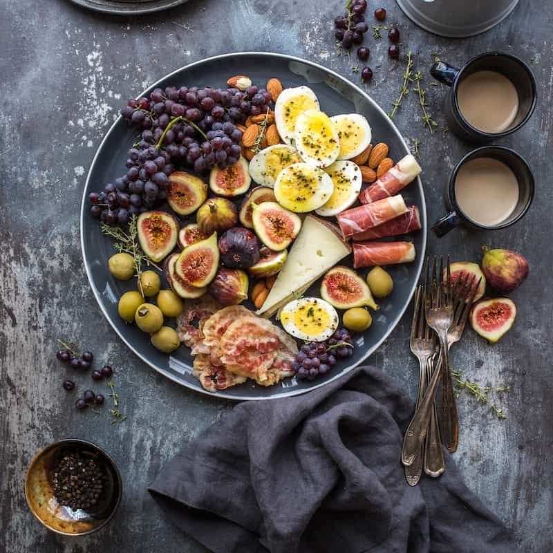 Photo of beatifully arrenged food