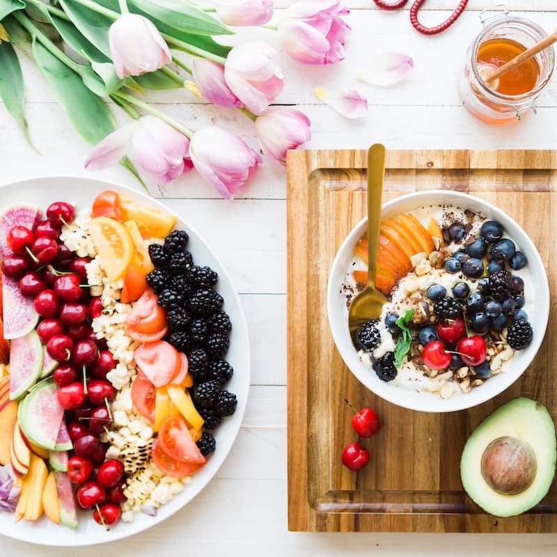 Photo of beatifully arrenged food